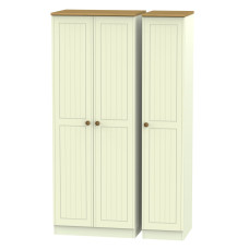 Warwick Tall 3 Door Wardrobe